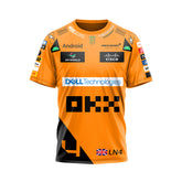 Mens T-Shirts Racing Suit Quick Drying Digital Printing Tops