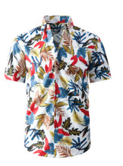 Men's Holiday Beach Wear Cardigan Hawaii Shirts