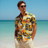 Men's Holiday Beach Wear Cardigan Hawaii Shirts