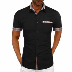 Mens Collared Shirts Button Up Cardigan Long Sleeve For Street wear Casual Daily Wear
