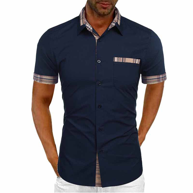 Mens Collared Shirts Button Up Cardigan Long Sleeve For Street wear Casual Daily Wear
