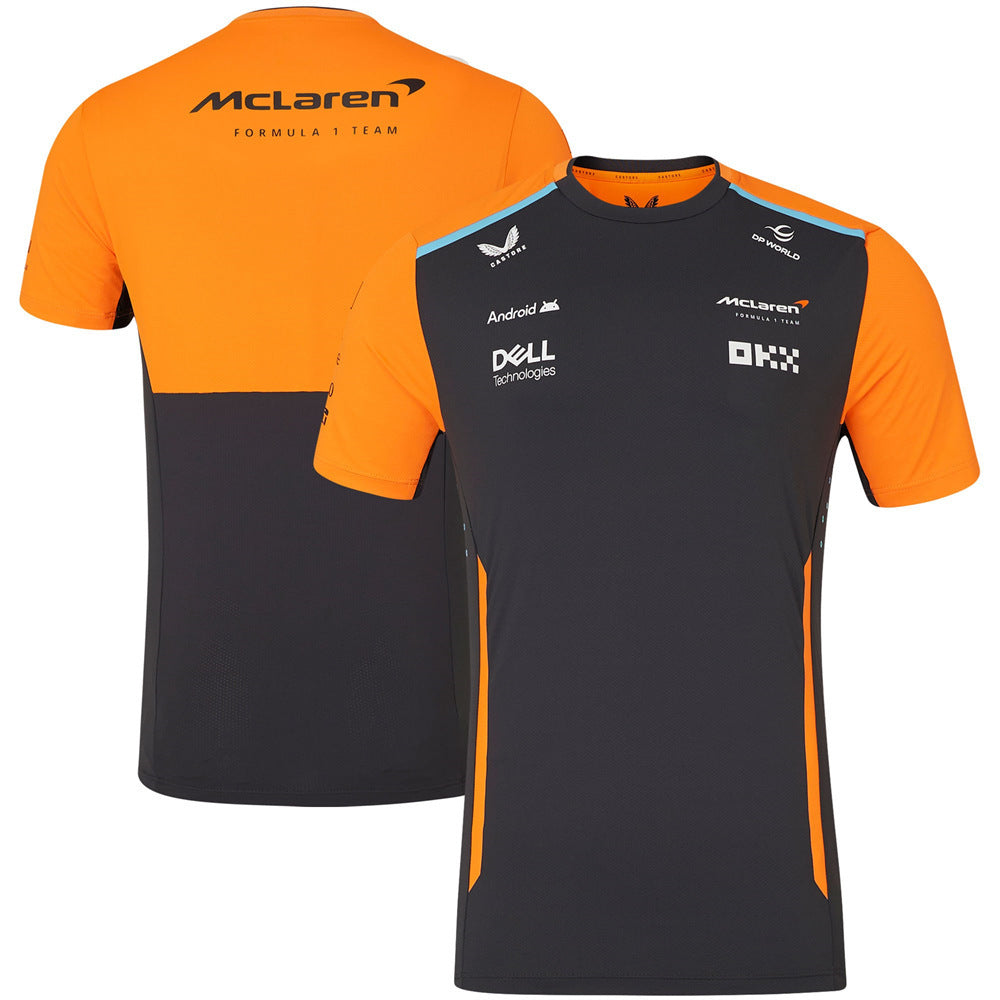Mens T-Shirts Racing Suit Quick Drying Digital Printing Tops
