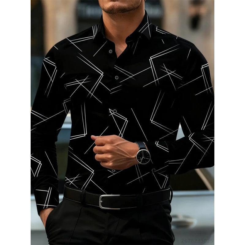 Men's Hawaii Holiday Beach Wear Plaid Cardigan Shirts