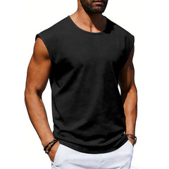 Mens pullover T-Shirts Sleeveless Tops