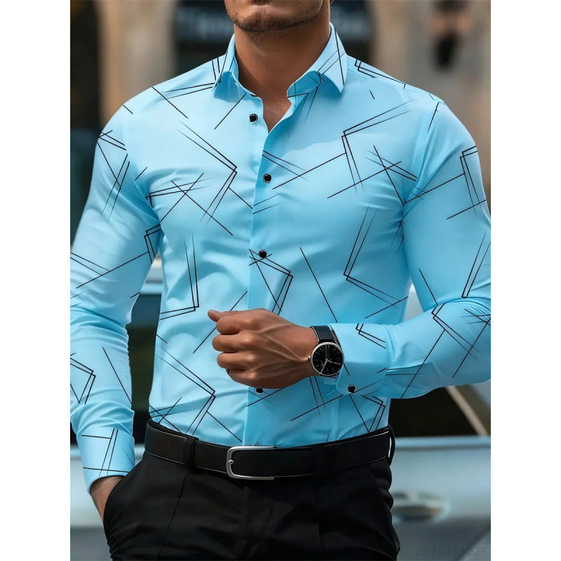 Men's Hawaii Holiday Beach Wear Plaid Cardigan Shirts