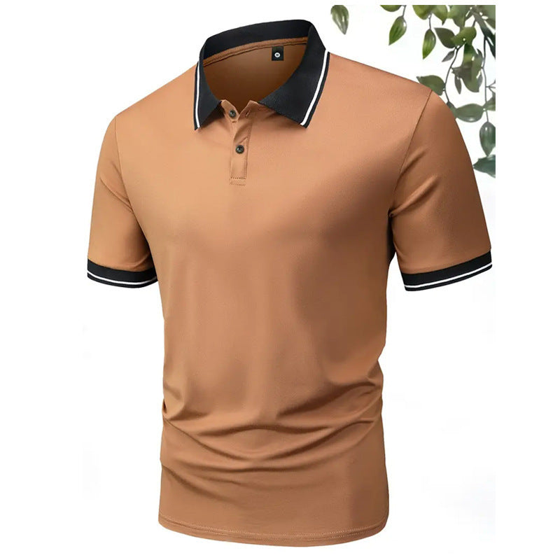 Men's Regular-fit pure colors Short sleeve Dress Shirts