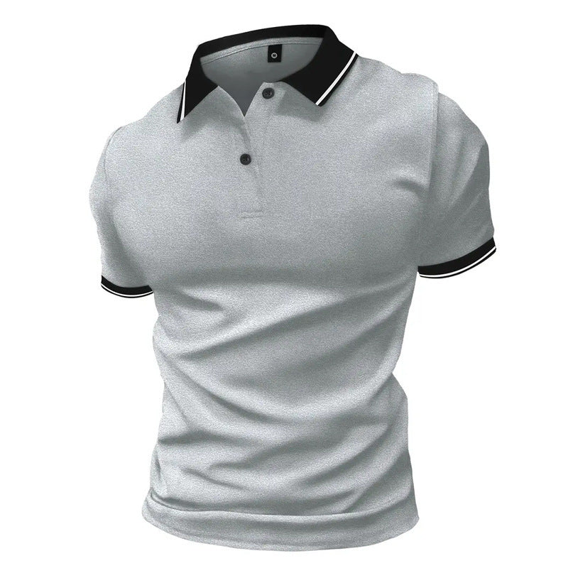 Men's Regular-fit pure colors Short sleeve Dress Shirts
