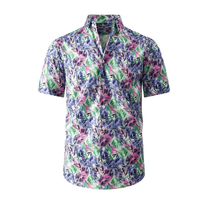 Men's Holiday Beach Wear Cardigan Hawaii Shirts