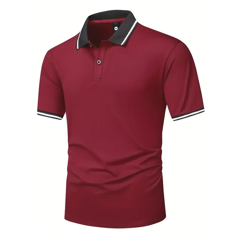 Men's Regular-fit pure colors Short sleeve Dress Shirts